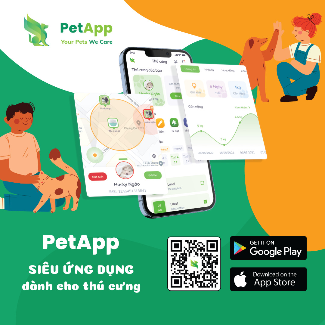 PetApp - Siêu ứng dụng dành cho thú cưng